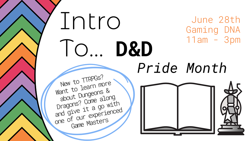 Intro to D&D: Pride 2026 hero image